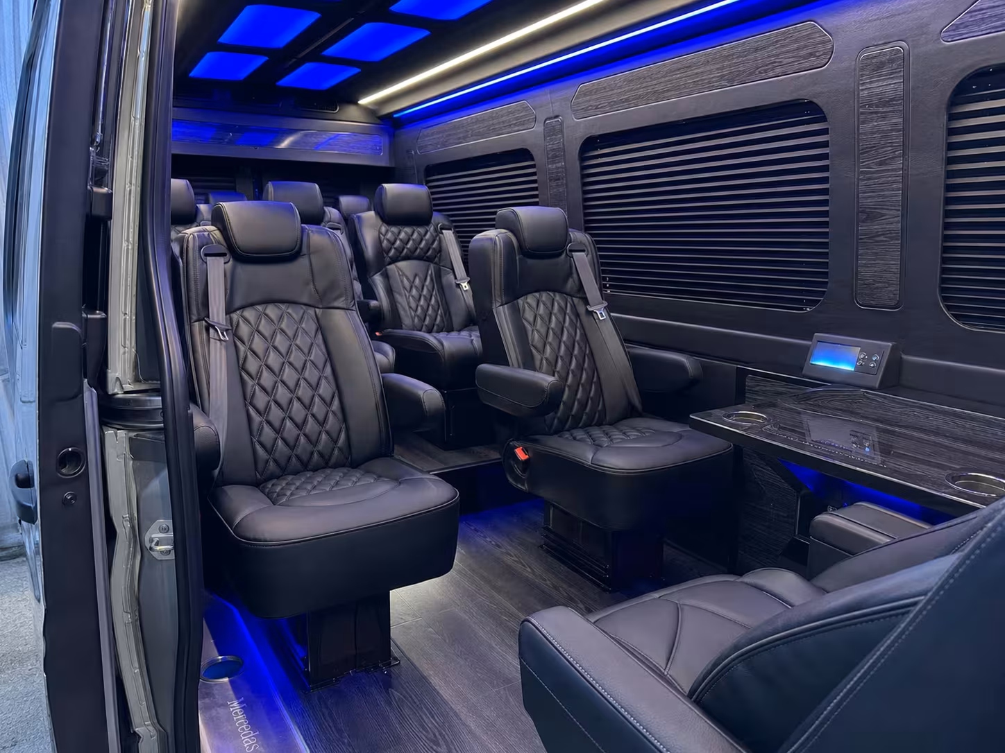 sprinter van transportation for groups and events across waterbury