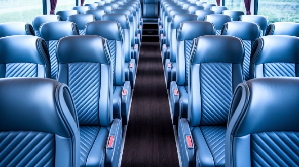 54 passenger charter bus interior waterbury