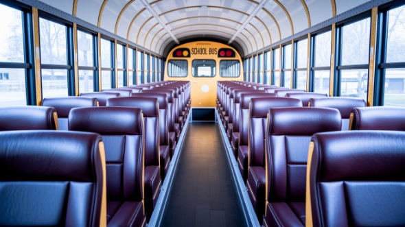 waterbury school bus rental inside